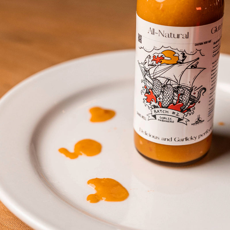 Garlic Habanero - Artisan Hot Sauce, All-Natural Ingredients